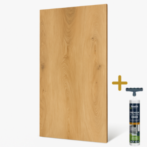 Houtlook wandpaneel inclusief lijm