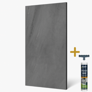 betonlook wandpanelen donkergrijs
