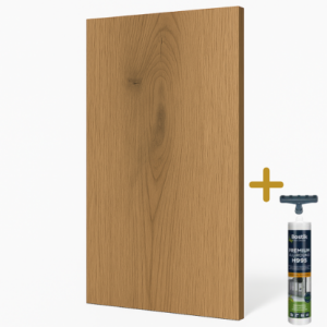 wandpaneel houtlook donker