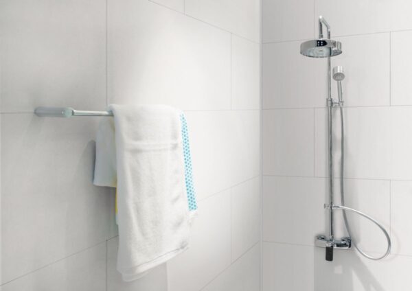 PVC tegel wit badkamer