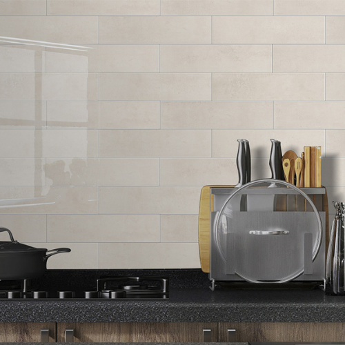 beige tegels keuken