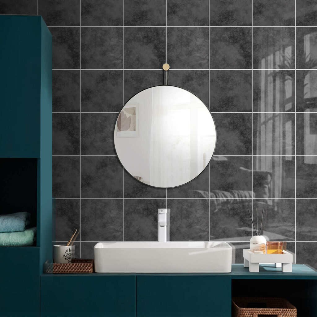 vierkante wandtegels badkamer
