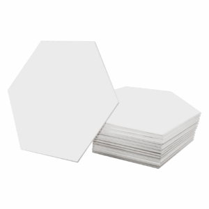 hexagon tegel wit doos