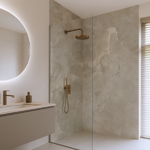 wandpanelen voor in de douche