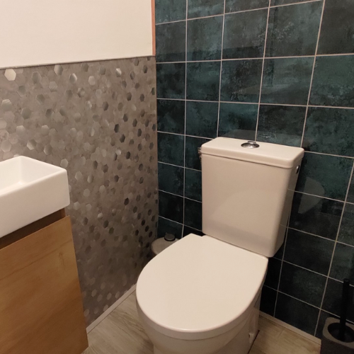 toilet renovatie in 1 dag