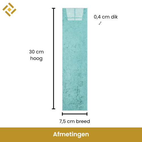blauwe wandtegels