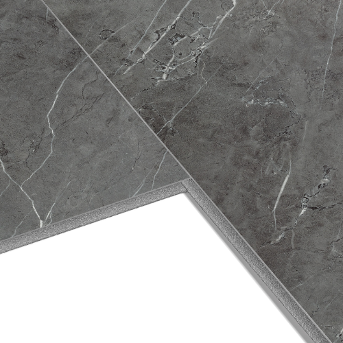 pvc wandtegels badkamer marmerlook donkergrijs