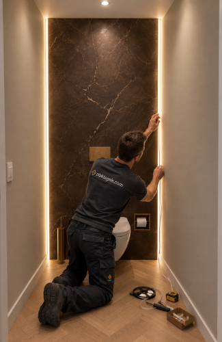 wc renoveren in 1 dag met wandpanelen