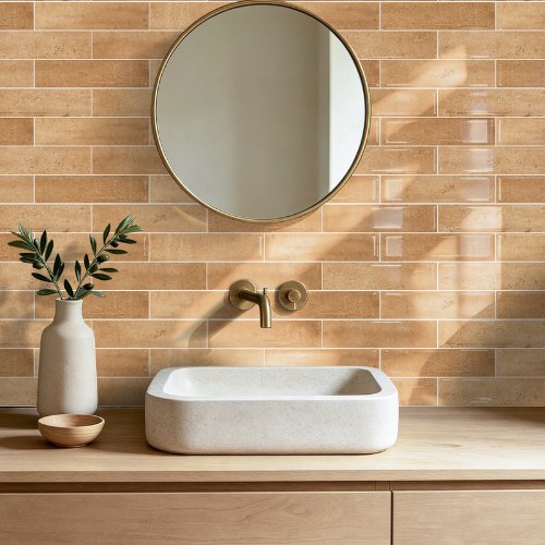 terracotta tegels badkamer