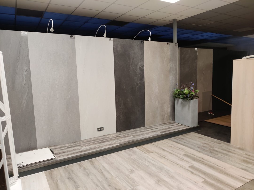 Wandpanelen bekijken in de showroom in Arnhem