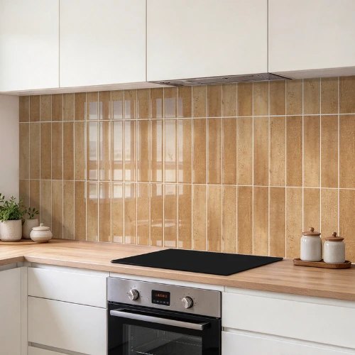 zelfklevende tegels terracotta keuken